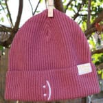 Smiling Beanie - Hibiscus Rose - Refined Joy - Product Picutre