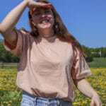 Smiling Shirt of Refined Joy - Peach - Product Picture