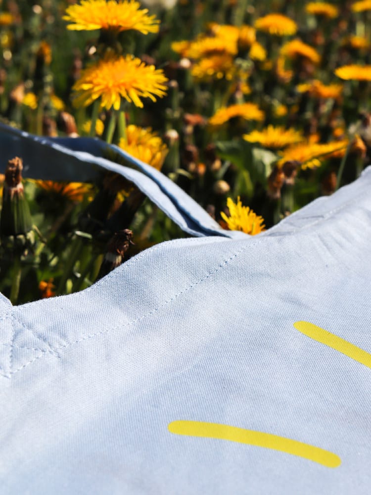 Joyous Tote Bag of Refined Joy - Sky Blue (Light)