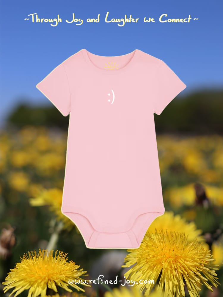 Smiling Baby Body of Refined Joy - Cotton Pink - Product Picture