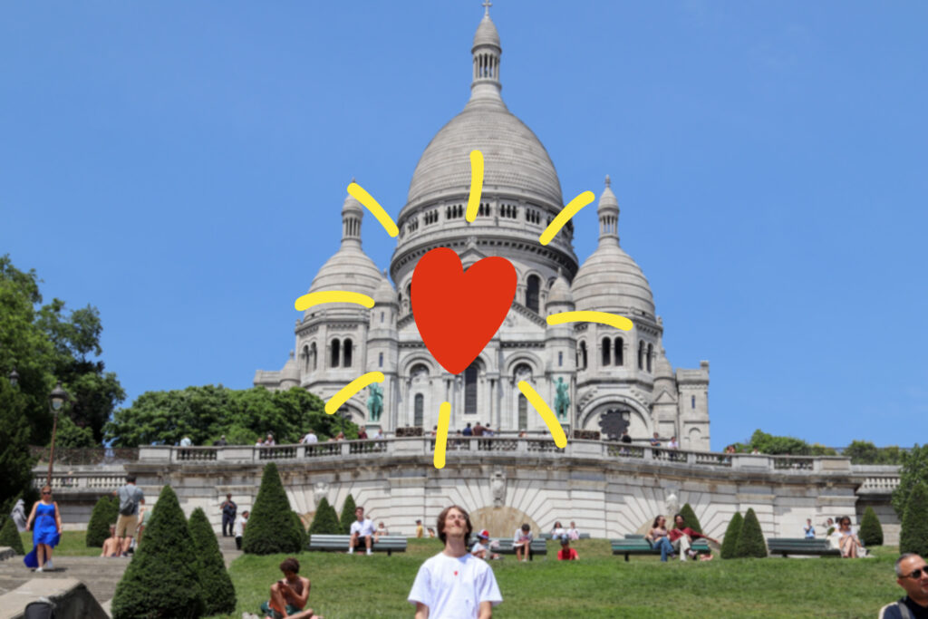 Sacred Heart of Refined Joy at Sacre Coeur, Paris